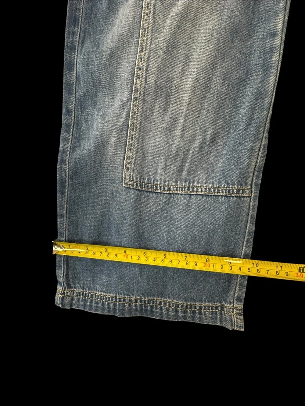 Justice Blue Wide-Leg Denim Jeans - Casual Utility Style